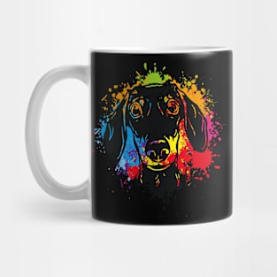 Dachshund watercolor Mug